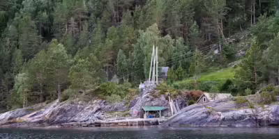 Brygga til Korsadalen
