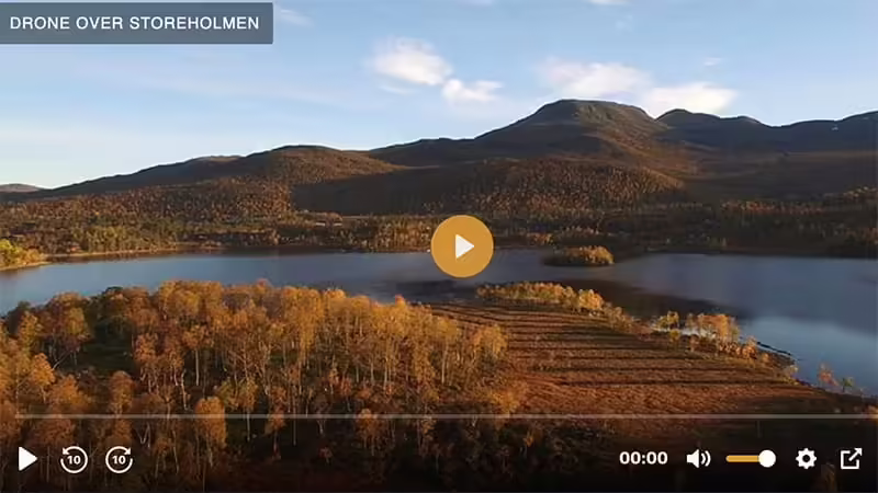 Drone over Storeholmen