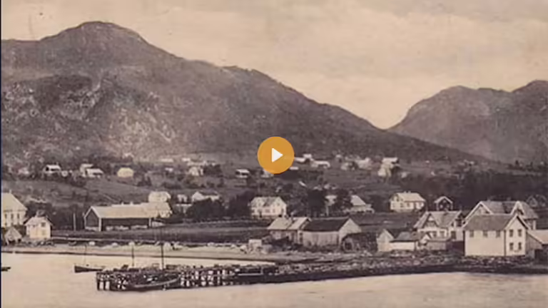 Sentrumsområdet i Sykkylven gjennom 100 år